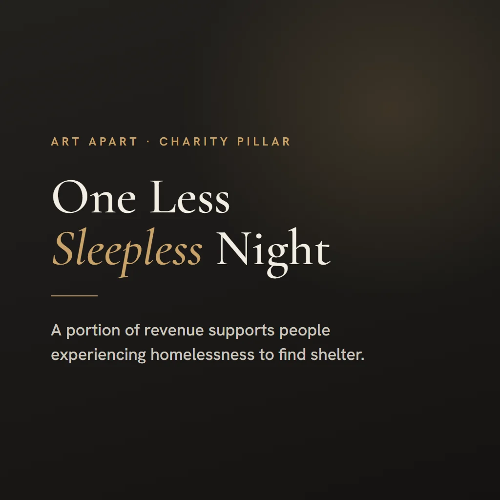 One Less Sleepless Night charity initiative