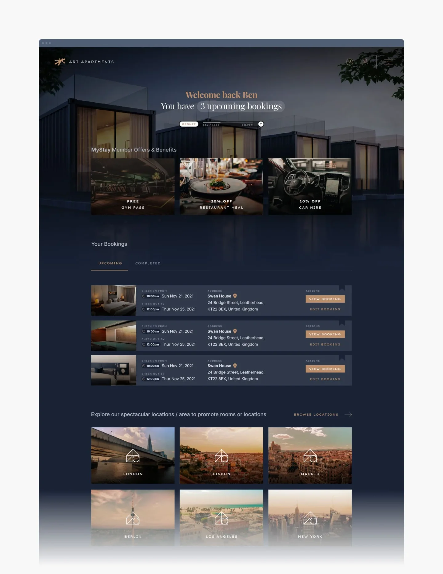 ArtAPART - property showcase