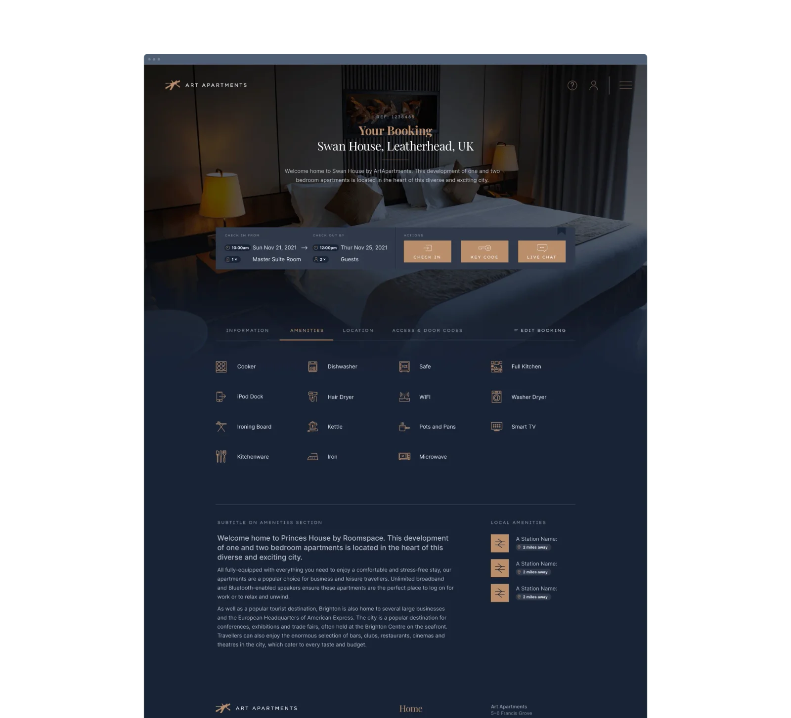ArtAPART across desktop, tablet and mobile