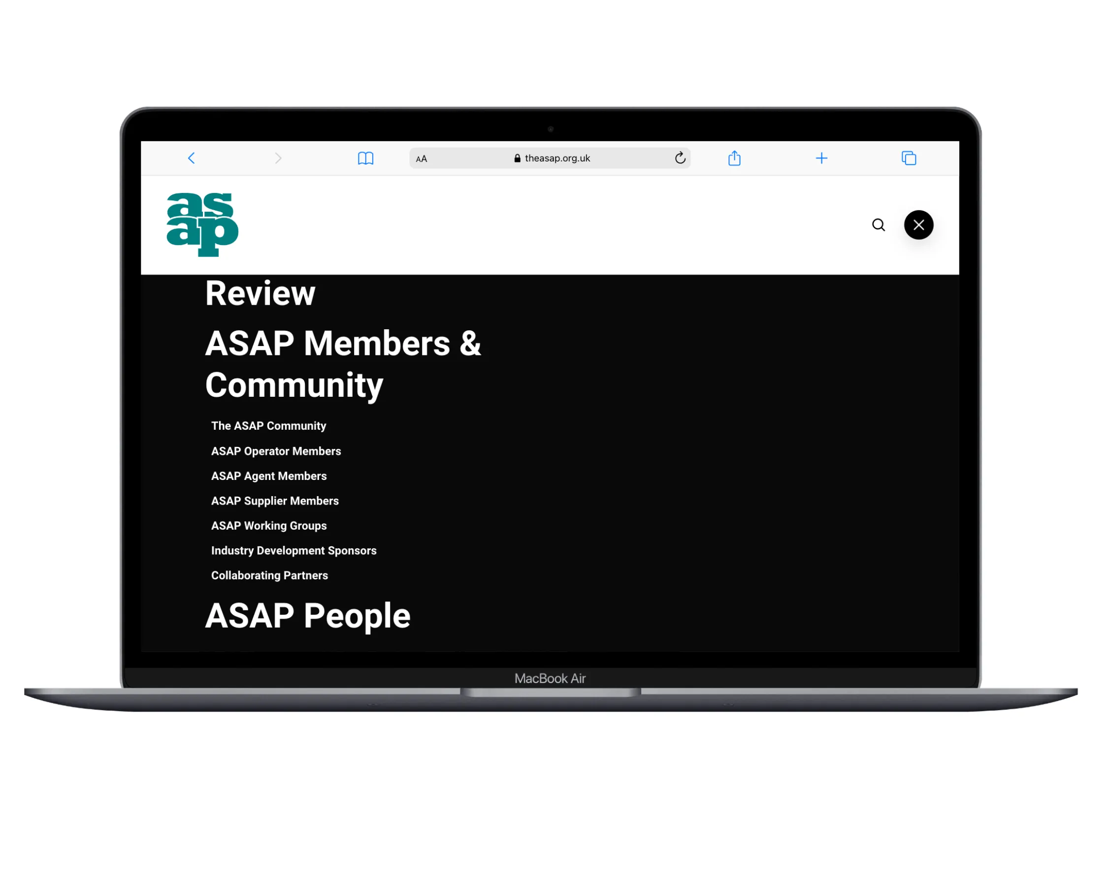 ASAP mobile navigation