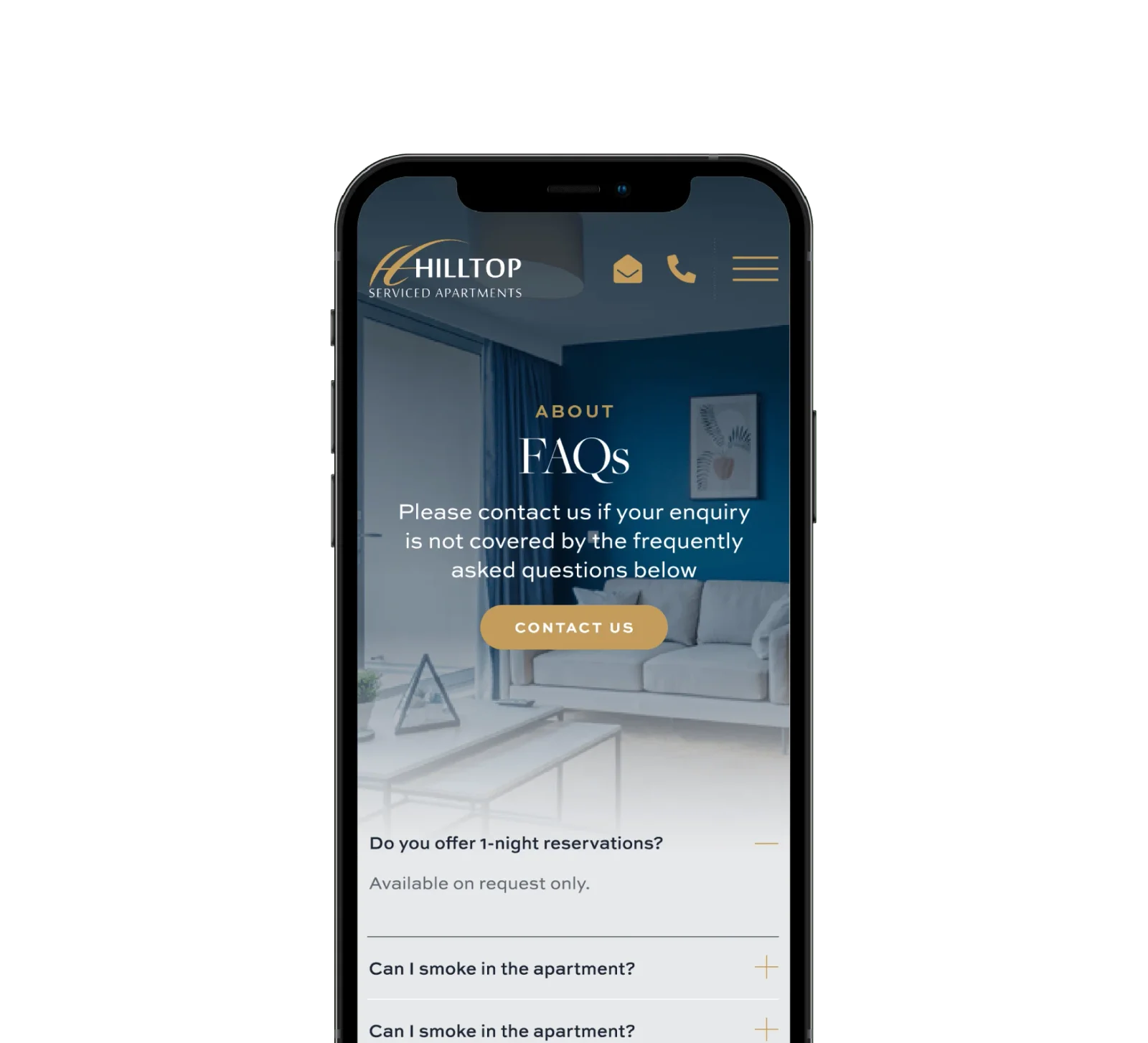 Hilltop Apartments across desktop, tablet and mobile