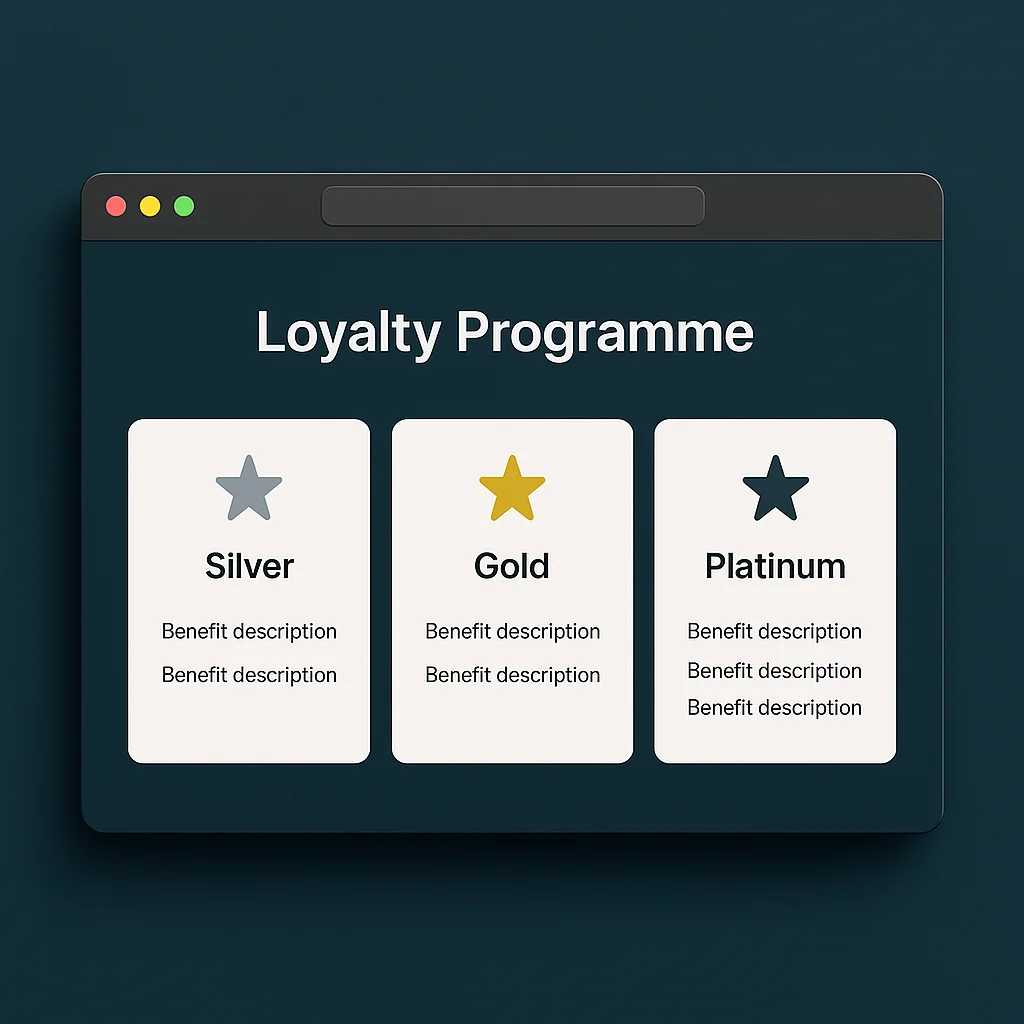 LoyalSpace loyalty programme tiers