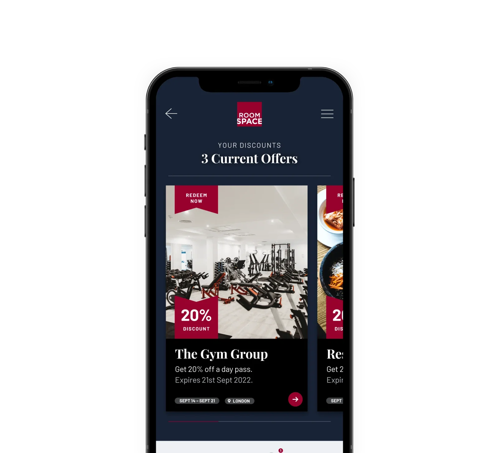 Executive Roomspace across desktop, tablet and mobile