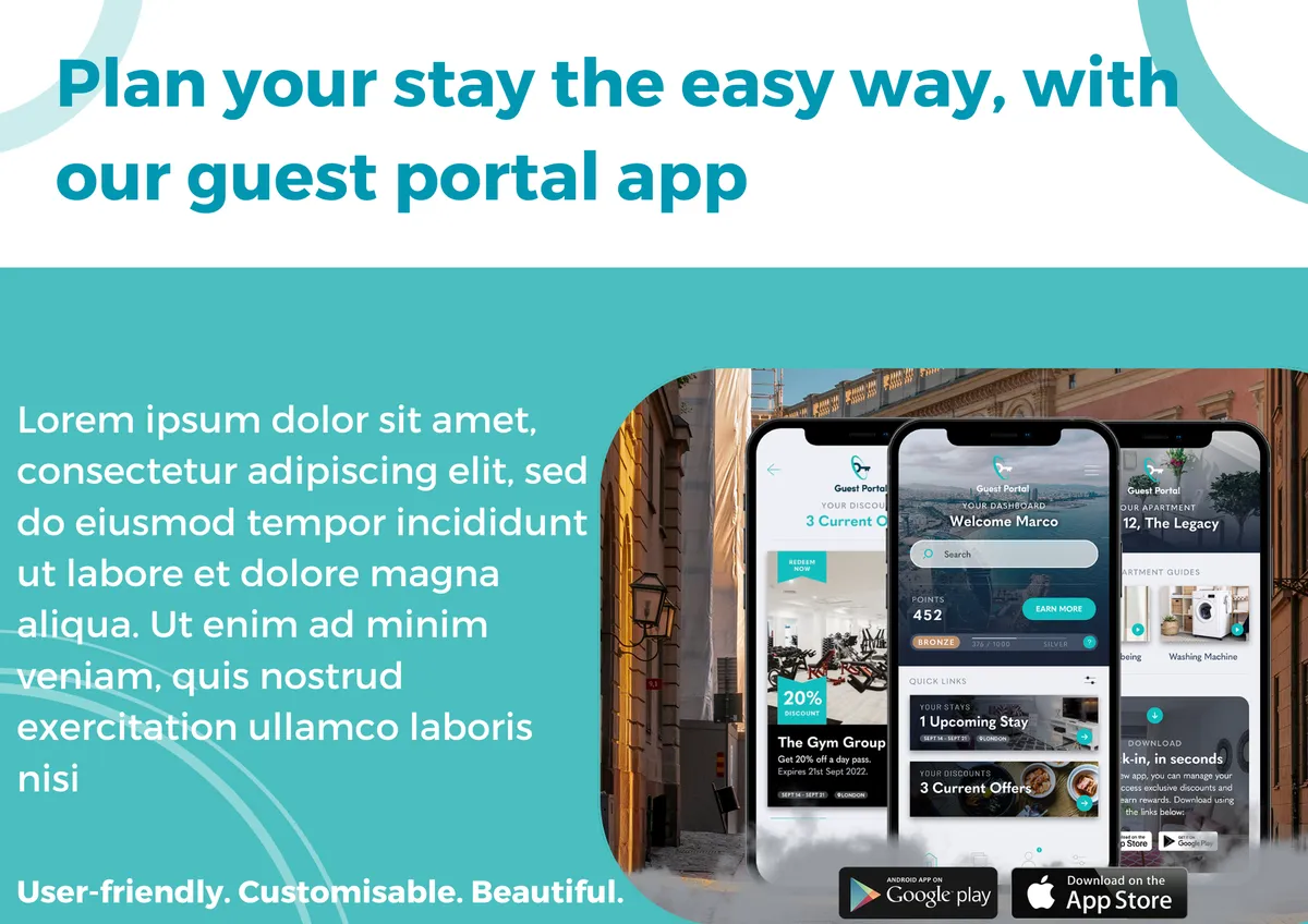 Operations Department portal features